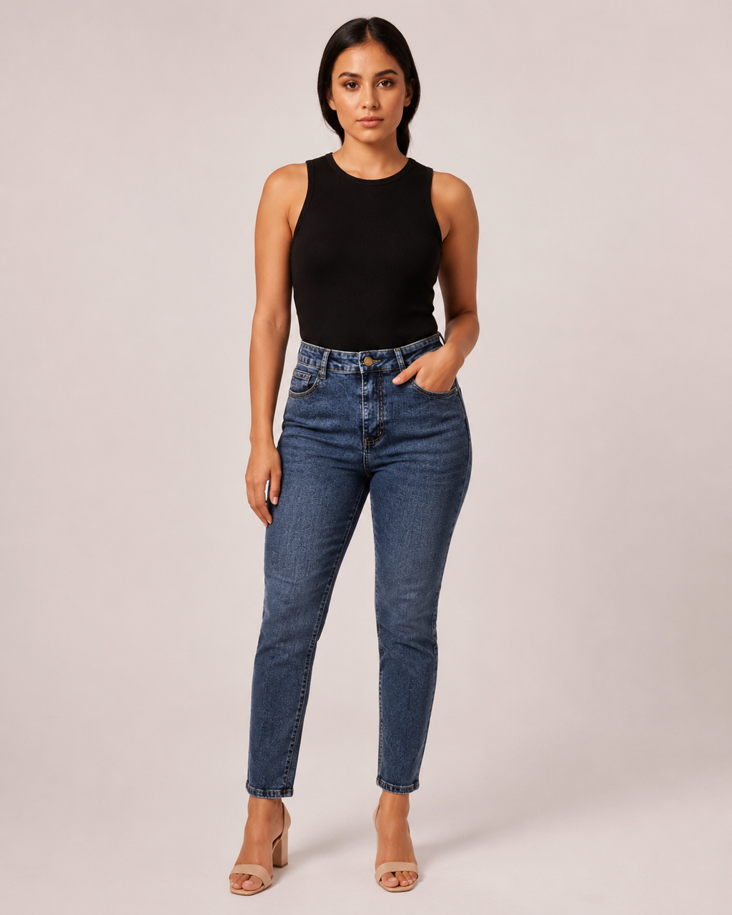 Jeans Push Up Índigo