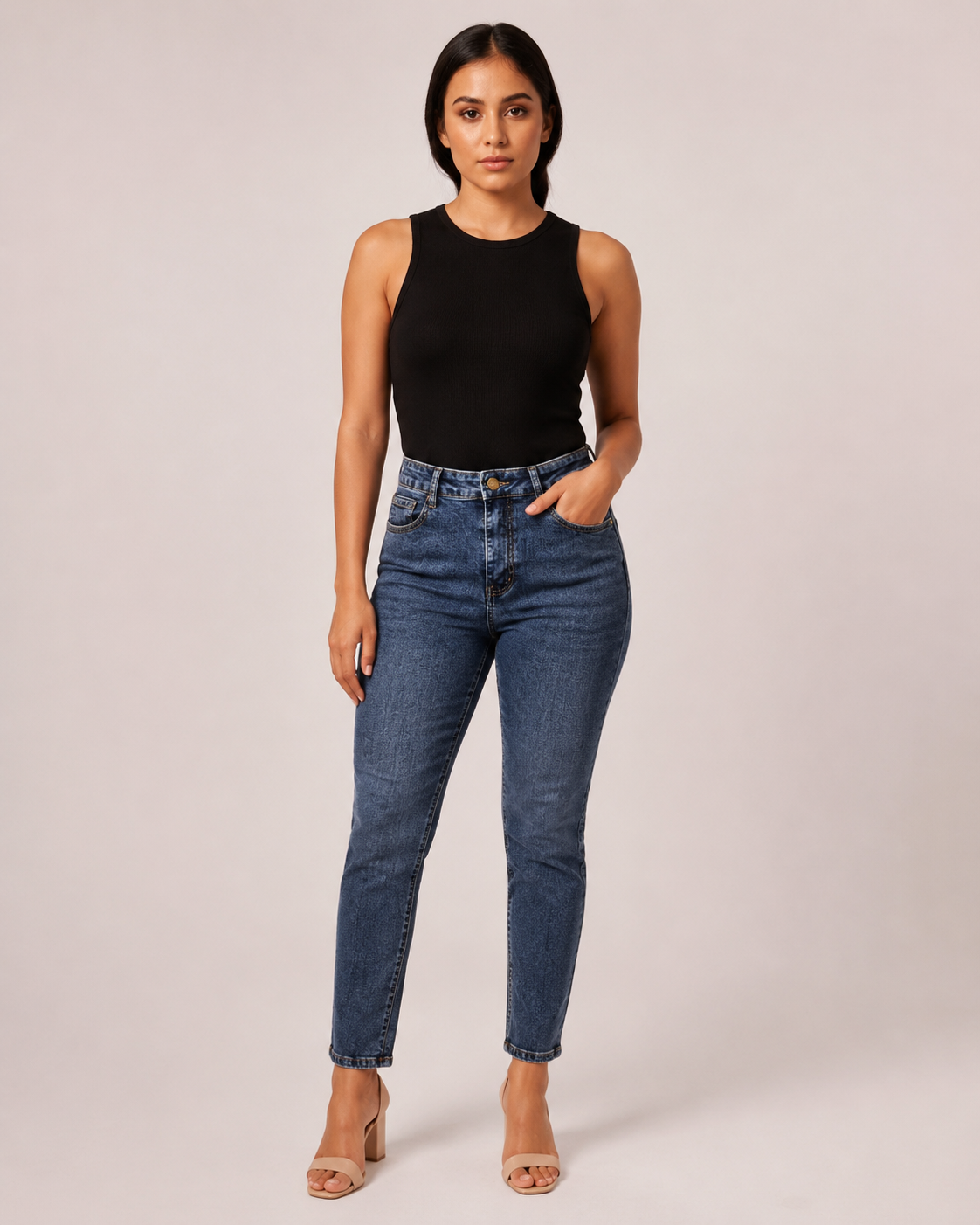 Jeans Push Up Índigo