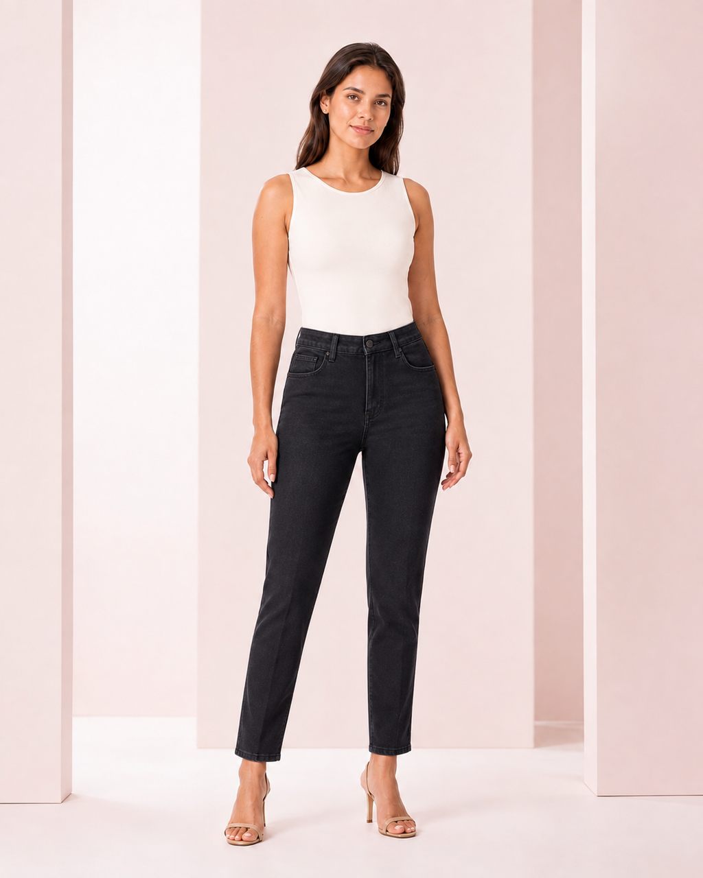 Jeans Negro Pitillo