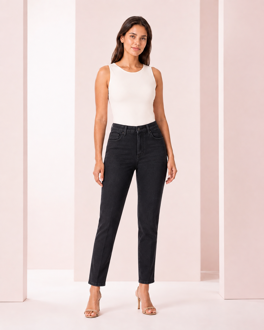 Jeans Negro Pitillo