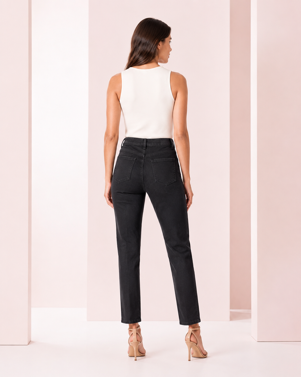 Jeans Negro Pitillo
