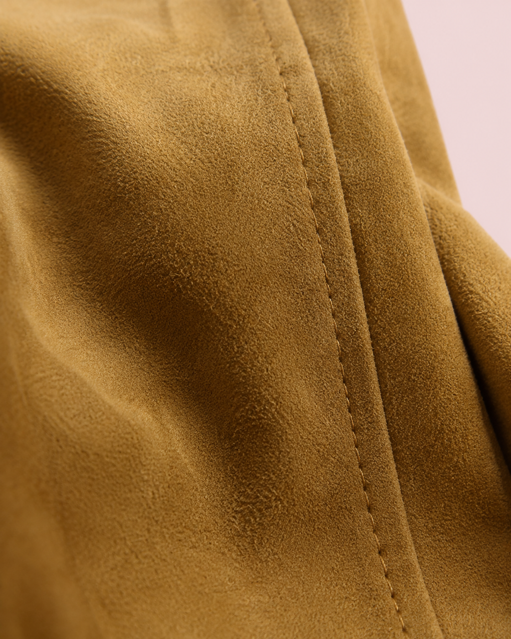 Pantalón Gamuza con Cinturón Café
