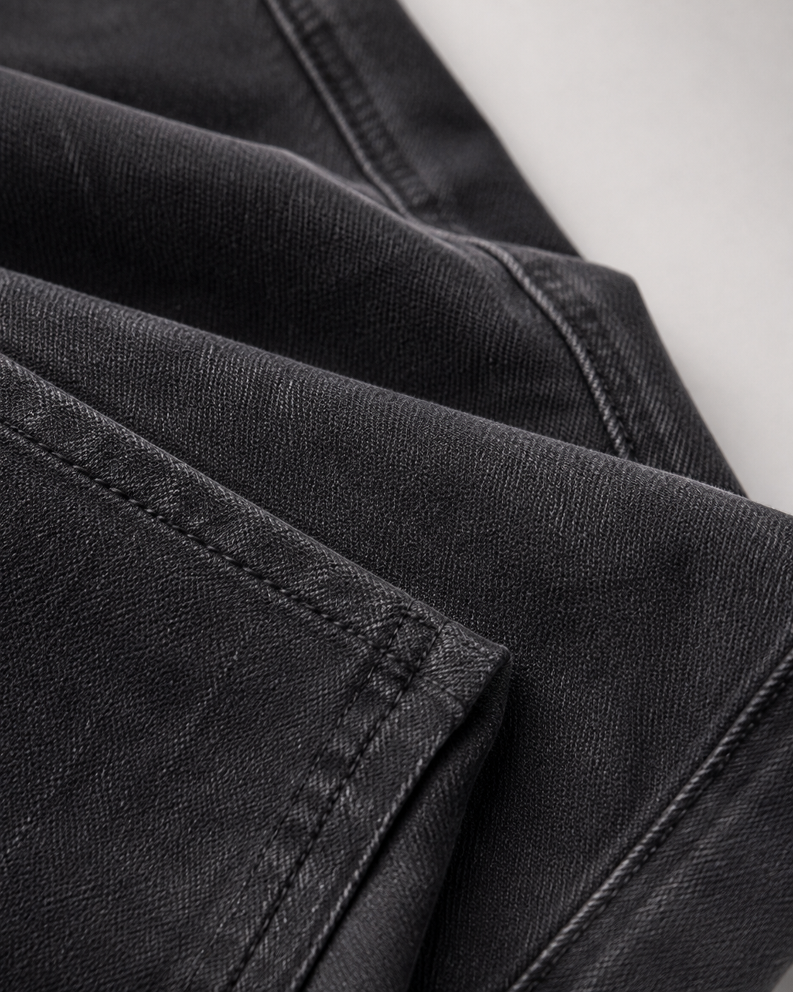 Jeans Flare Elasticado Negro